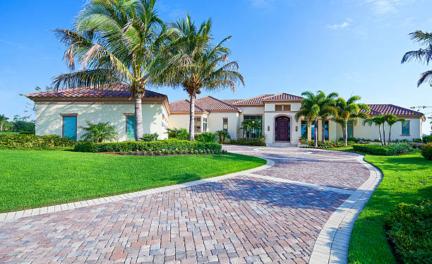 Permeable Paver Driveway in Beacon Square, FL